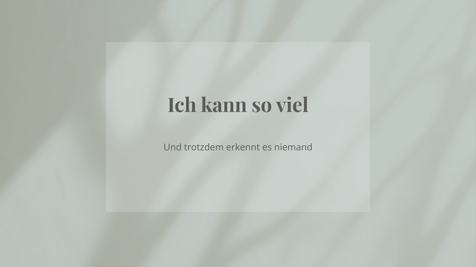 Beitragsbild zum Blogartikel über Profil schärfen und Sichtbarkeit trotz vieler Fähigkeiten